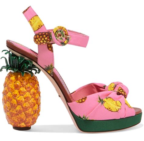 dolce gabbana ananas schuhe